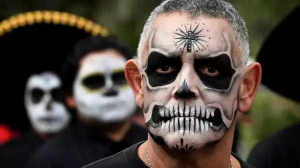 Life imitates cinema in Mexico City’s Day of the Dead parade